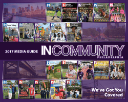 Philadelphia Media Kit - In Community Magazines