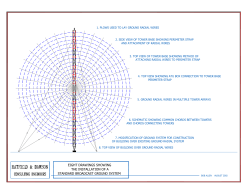 Eight Drawings Showing the Installation of a Standard Broadcast