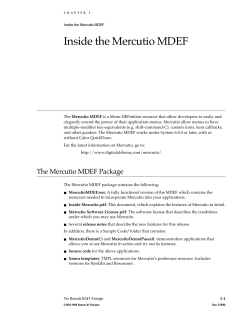 Inside Mercutio - Digital Alchemy
