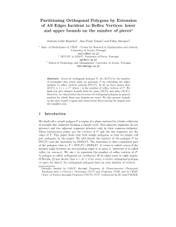 Partitioning Orthogonal Polygons by Extension of All Edges Incident