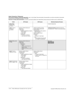 Chapter 5: 2-D Measurement