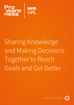 Sharing Knowledge and Making Decisions Together to