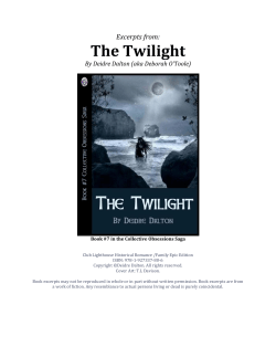 The Twilight - Deborah O`Toole