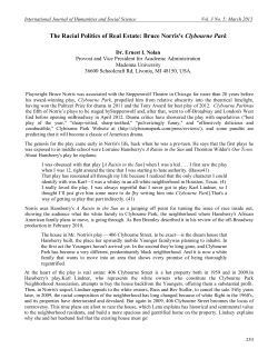 The Racial Politics of Real Estate