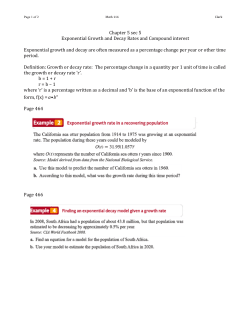 sec 5 - De Anza College