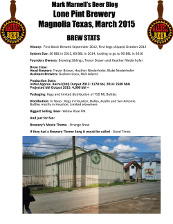 Lone Pint Brewery, Winning The Battle of the Ale