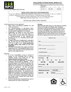 Jenny`s Garden Application