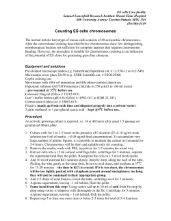 Chromosome Counts