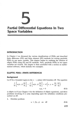 PDF (Chapter 5 - Partial Differential Equations in Two Space