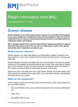 Graves` disease - BMJ Best Practice