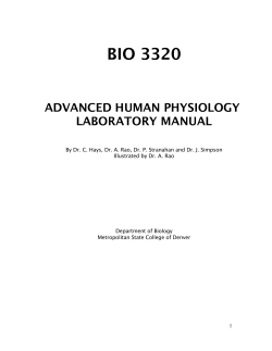 Lab Manual - MSU Denver Sites