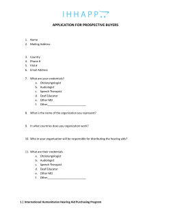 application for prospective buyers