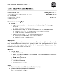 Make Your Own Constellation