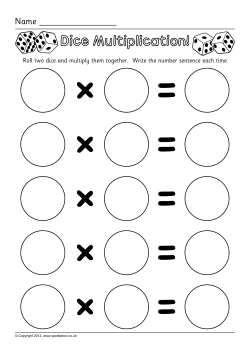 Dice multiplication