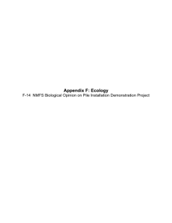 Tappan Zee Hudson River Crossing Project Environmental Impact