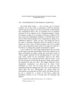 306 WANDERINGS IN THE ROMAN CAMPAGNA He owned three