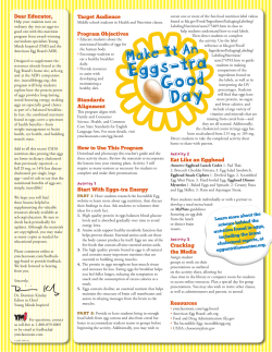 Eggs-tra Good Day - Young Minds Inspired