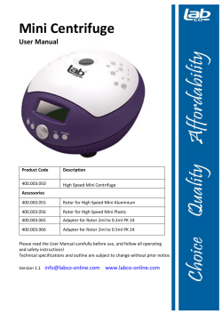 Mini Centrifuge