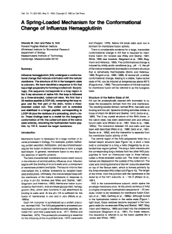 A Spring-Loaded Mechanism for the