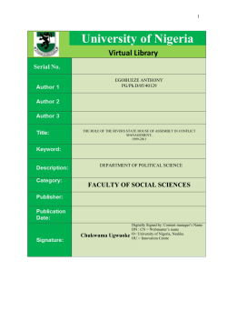 pdf - University Of Nigeria Nsukka