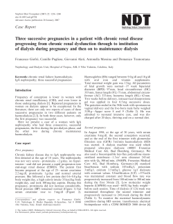 Three successive pregnancies in a patient with