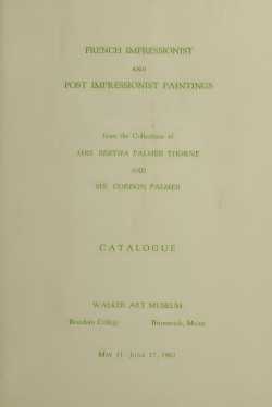 French Impressionist and Post Impressionist Paintings from the