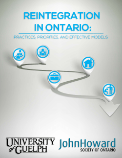 reintegration in ontario - John Howard Society of Ontario