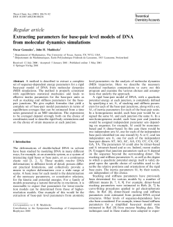 Extracting parameters for base-pair level models of DNA from