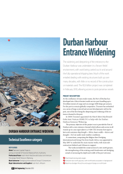 Durban Harbour Entrance Widening