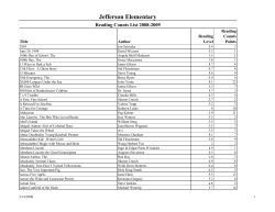 Jefferson Elementary