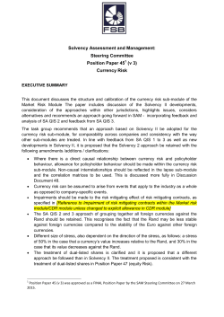 Position Paper 45 - Financial Services Board