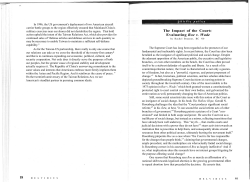The Impact of the Court: Evaluating Roe v. Wade