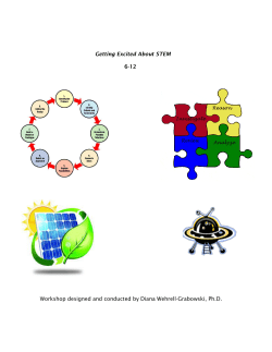 Science, Technology, Engineering, and Math (STEM)