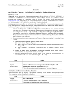 7-190-AP6 Guidelines.. - North DuPage Special Education