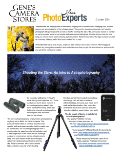 Shooting the Stars: An Intro to Astrophotography