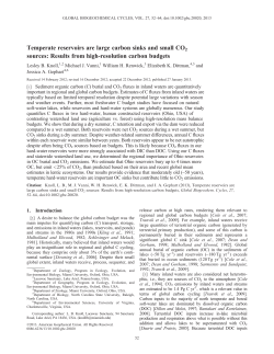 Temperate reservoirs are large carbon sinks and small CO