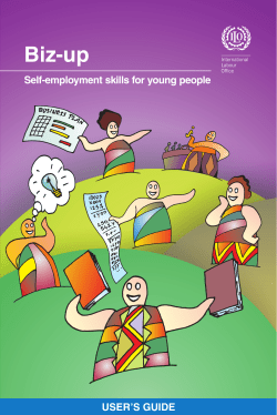 Biz-up: Self-employment skills for