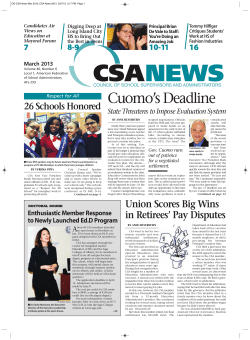 OO-CSA News Mar 2013_CSA News 2013