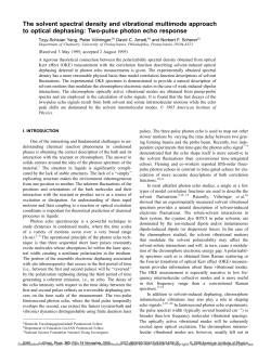 The solvent spectral density and vibrational multimode approach to