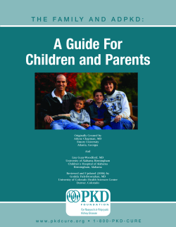 A Guide For Children and Parents