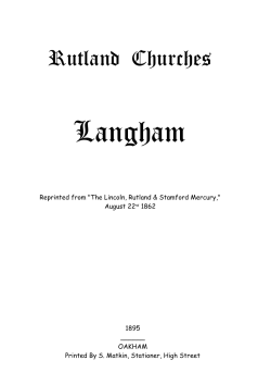 Langham Church LRS Mercury.indd
