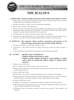 the jealous
