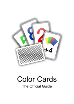 Color Cards - The Official Guide