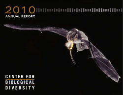 2010 - Center for Biological Diversity
