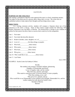 biopoem - Novelinks