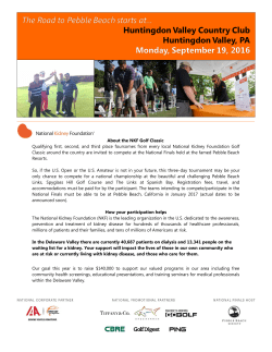 About the NKF Golf Classic Qualifying first, second, and third place