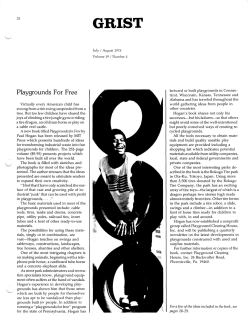 Playgrounds For Free - NPS History eLibrary