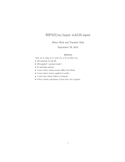 SPAD/src/input rich12b.input