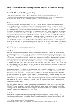 Full Paper - Agronomy 2015