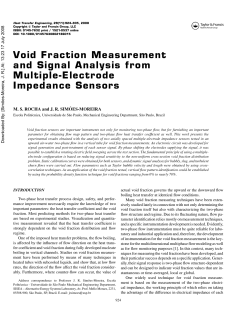Void Fraction Measurement and Signal Analysis from Multiple